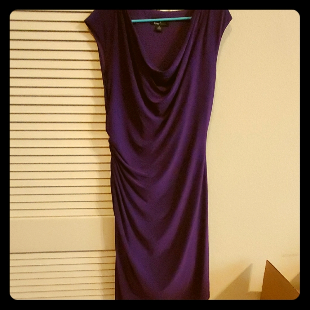 Purple dress